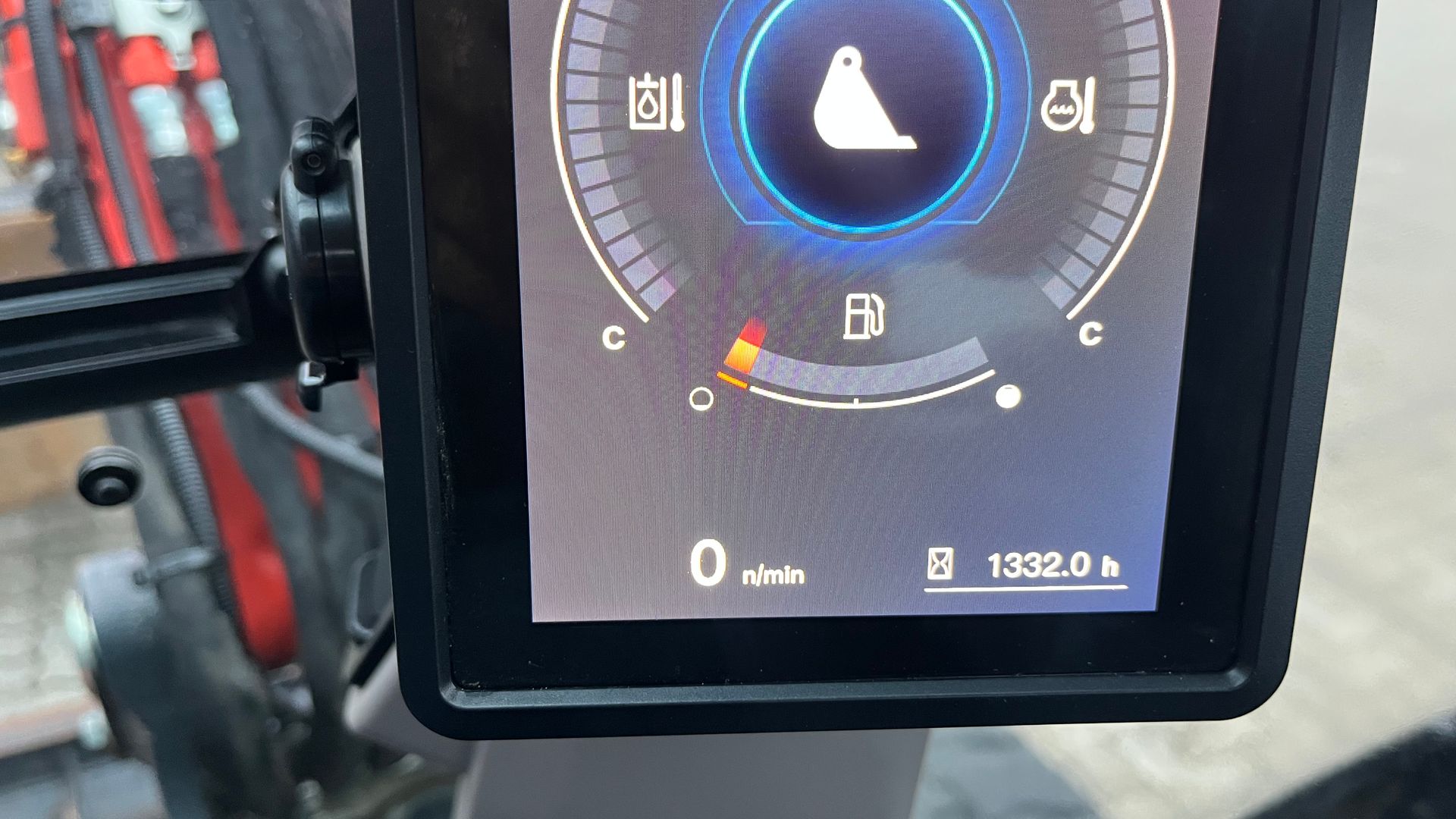 Kubota KX060-5 Centralsmørring og nyere Engcon rotortilt kun kørt 1332t