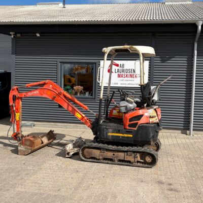 Kubota U17 Hybrid Fleksibel el-hybrid løsning (Diesel & El)