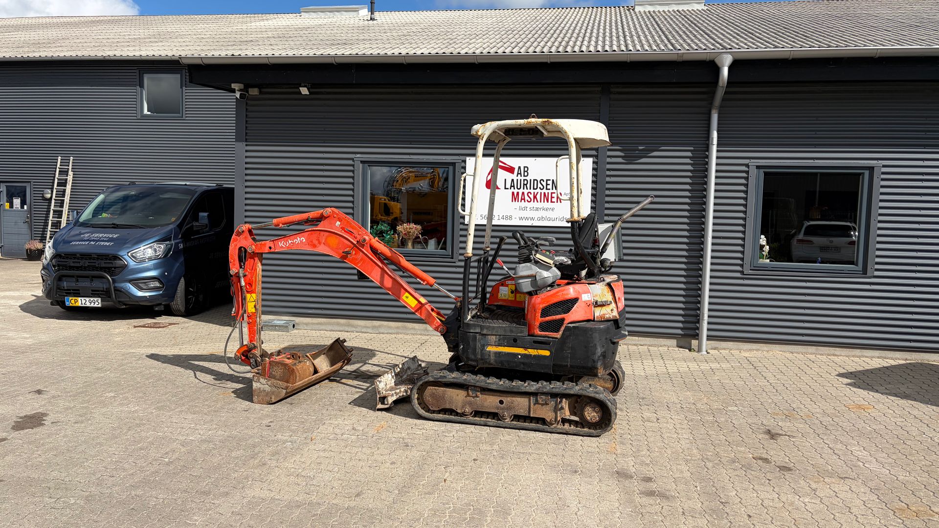 Kubota U17 Hybrid Fleksibel el-hybrid løsning (Diesel & El)