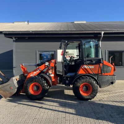 Kubota R085 Centralsmørring Skovl Og Gafler