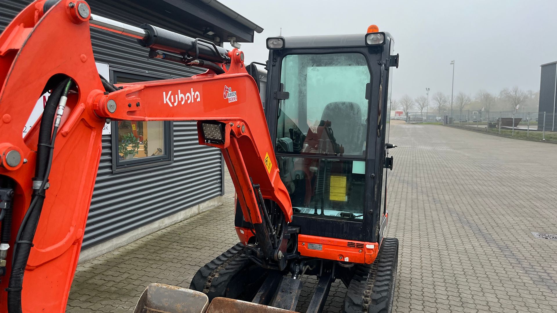 Kubota u27 Nyere tiltman og 3 skovle