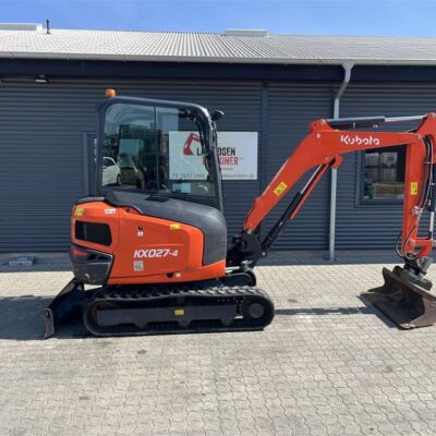 Kubota Kx027-4 Tiltman Med Hydraulisk S40