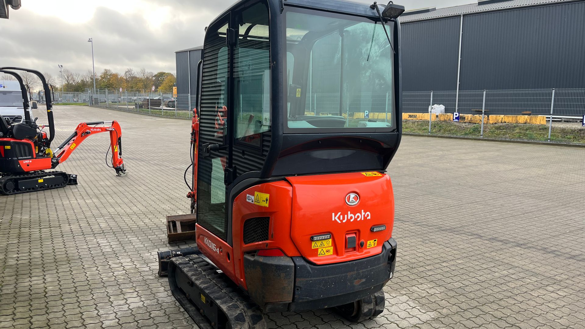 Kubota KX016-4 Monteret med Tiltman Kompakt +2 skovle