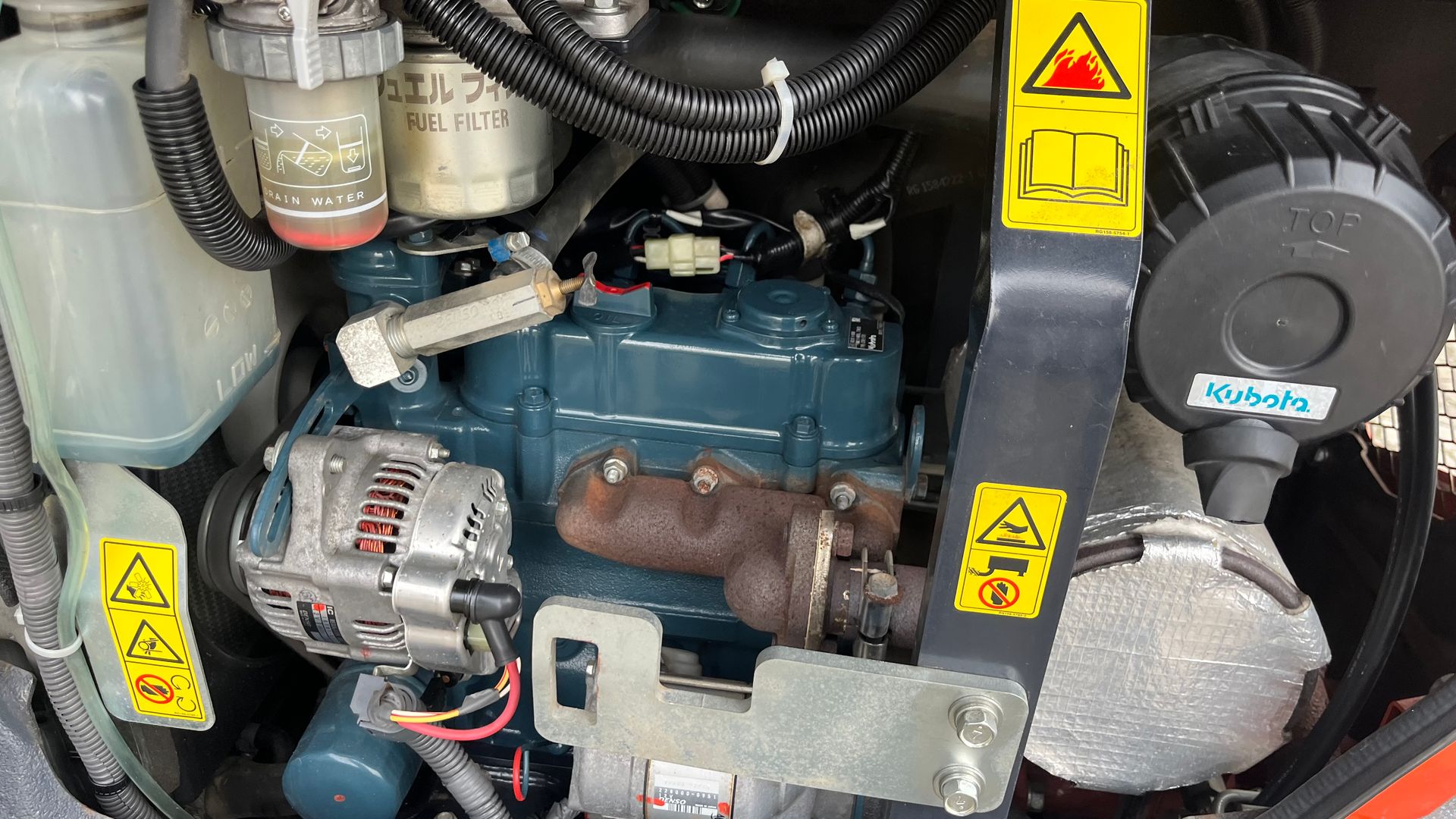 Kubota KX016-4 Monteret med Tiltman Kompakt +2 skovle