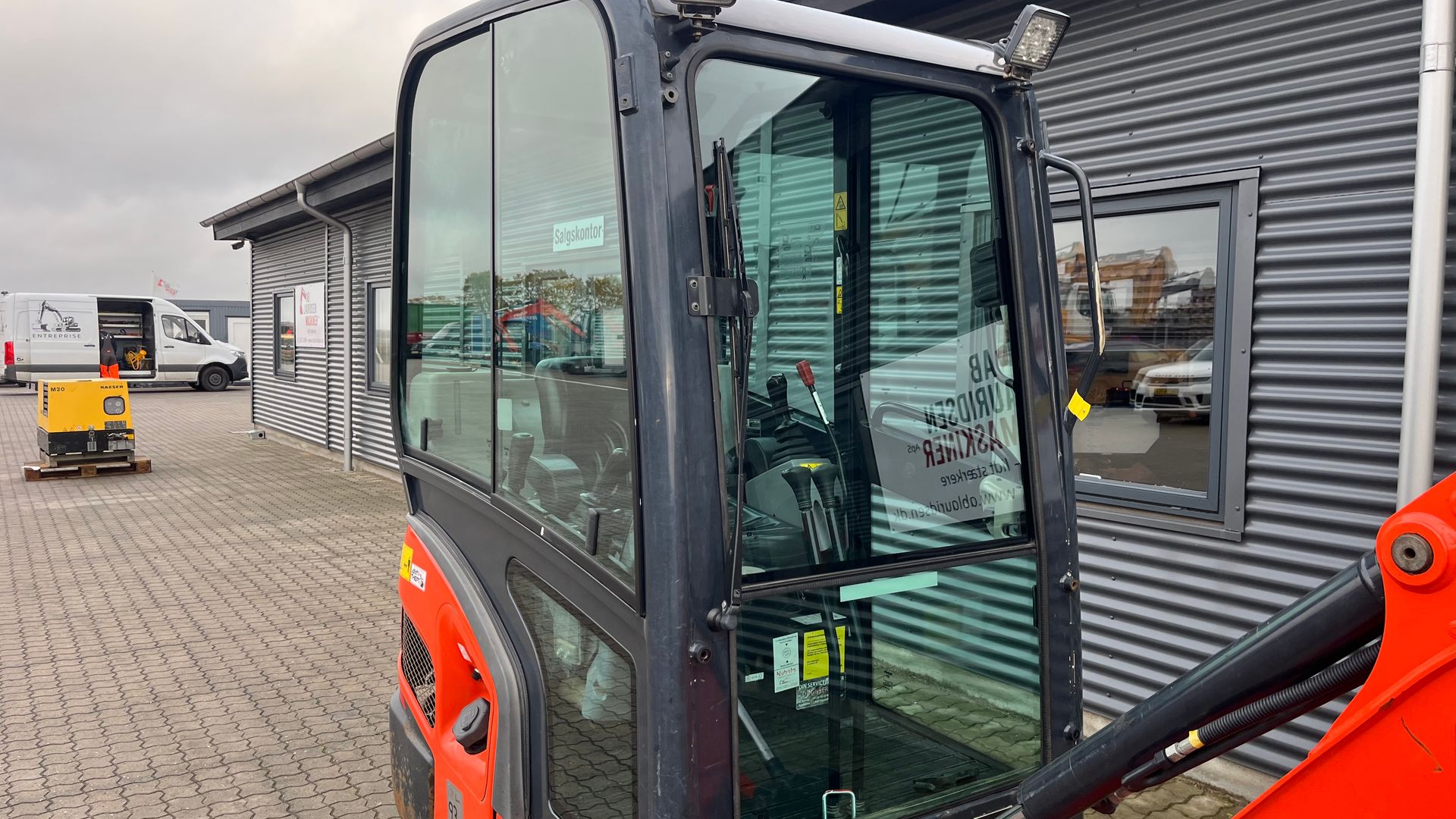 Kubota KX016-4 Monteret med Tiltman Kompakt +2 skovle