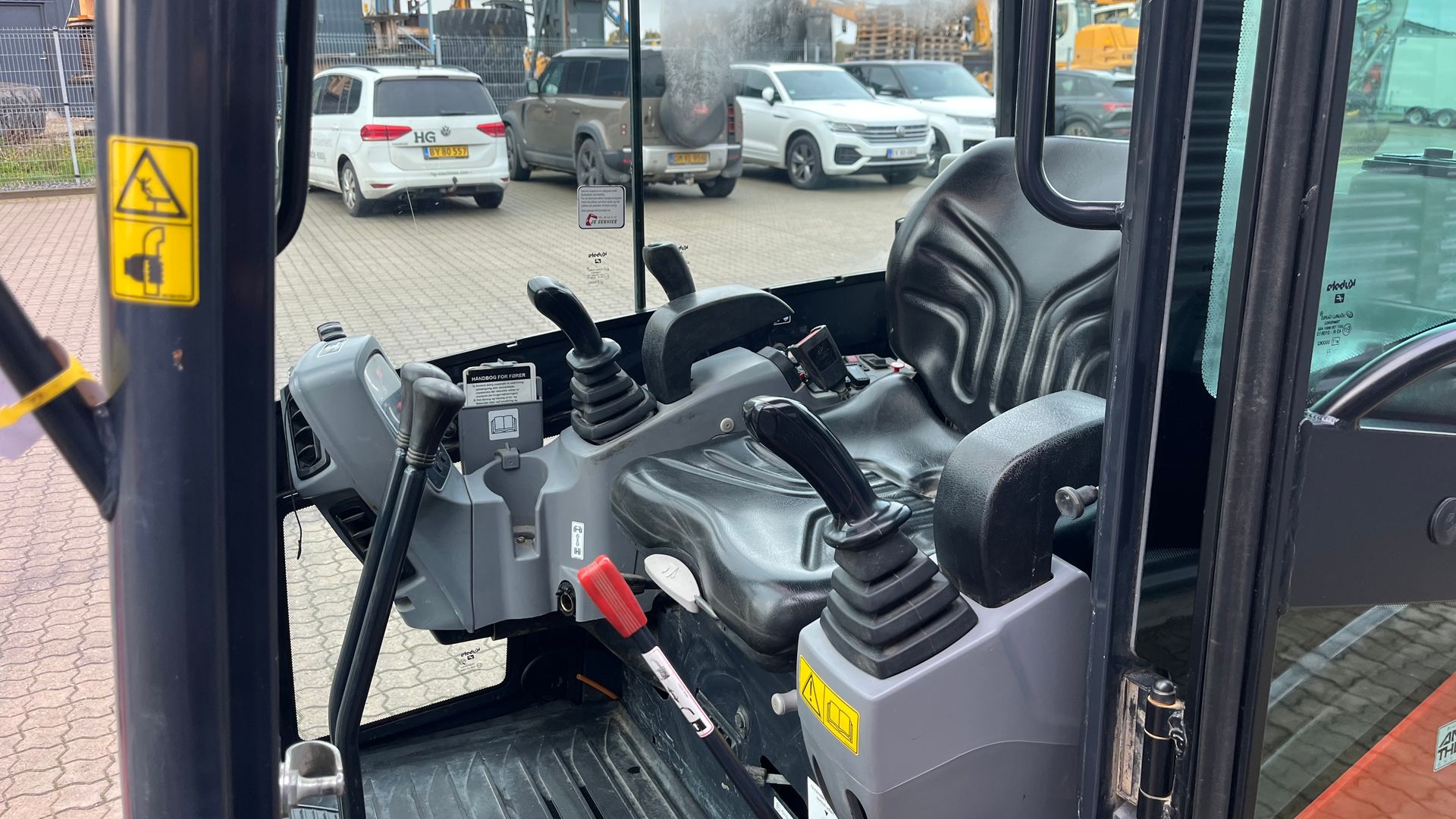 Kubota KX016-4 Monteret med Tiltman Kompakt +2 skovle