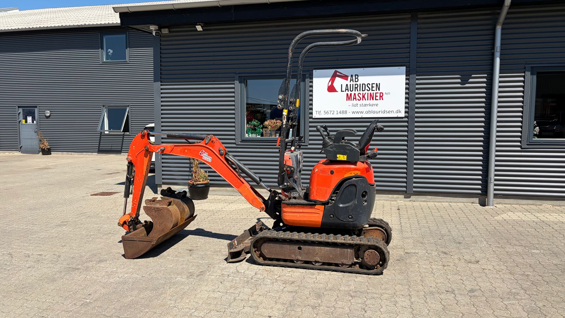 Kubota U10-3 3 skovle - S30-150 skifte