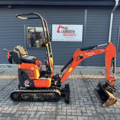 Kubota U10-3 1100kg Minigraver Med Joystik