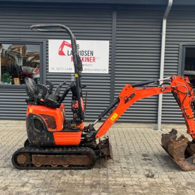 Kubota U10-3 SL Med udskudsarm kun kørt 916