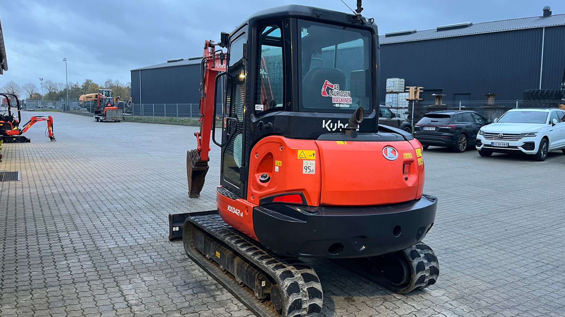 Kubota Kx042-4 Hydraulisk s40 + graveskovl