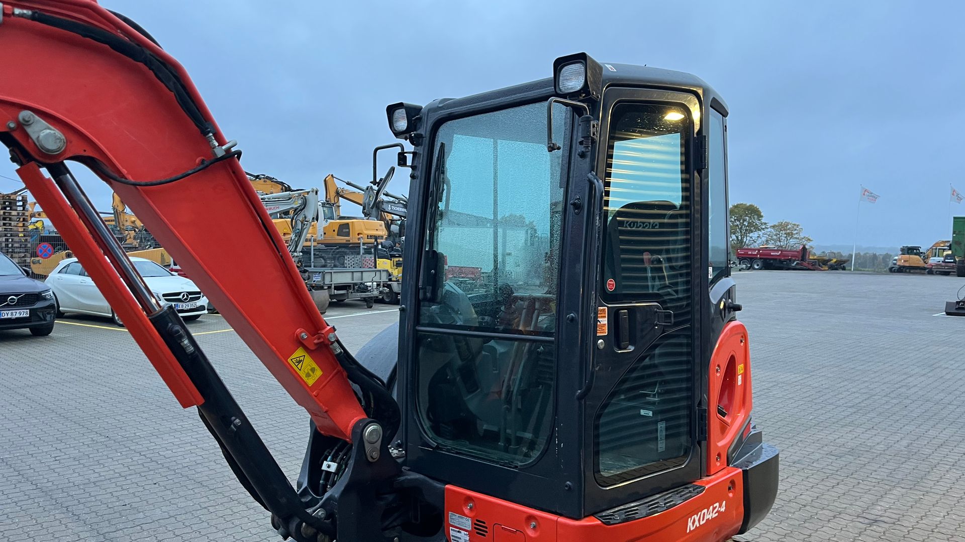 Kubota Kx042-4 Hydraulisk s40 + graveskovl