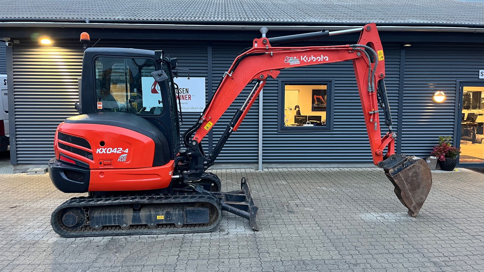 Kubota Kx042-4 Hydraulisk s40 + graveskovl