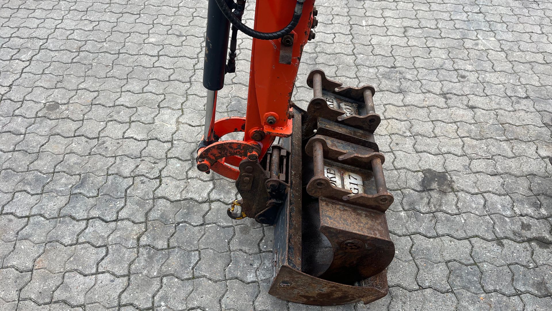 Kubota U10-3 SL med udskudsarm