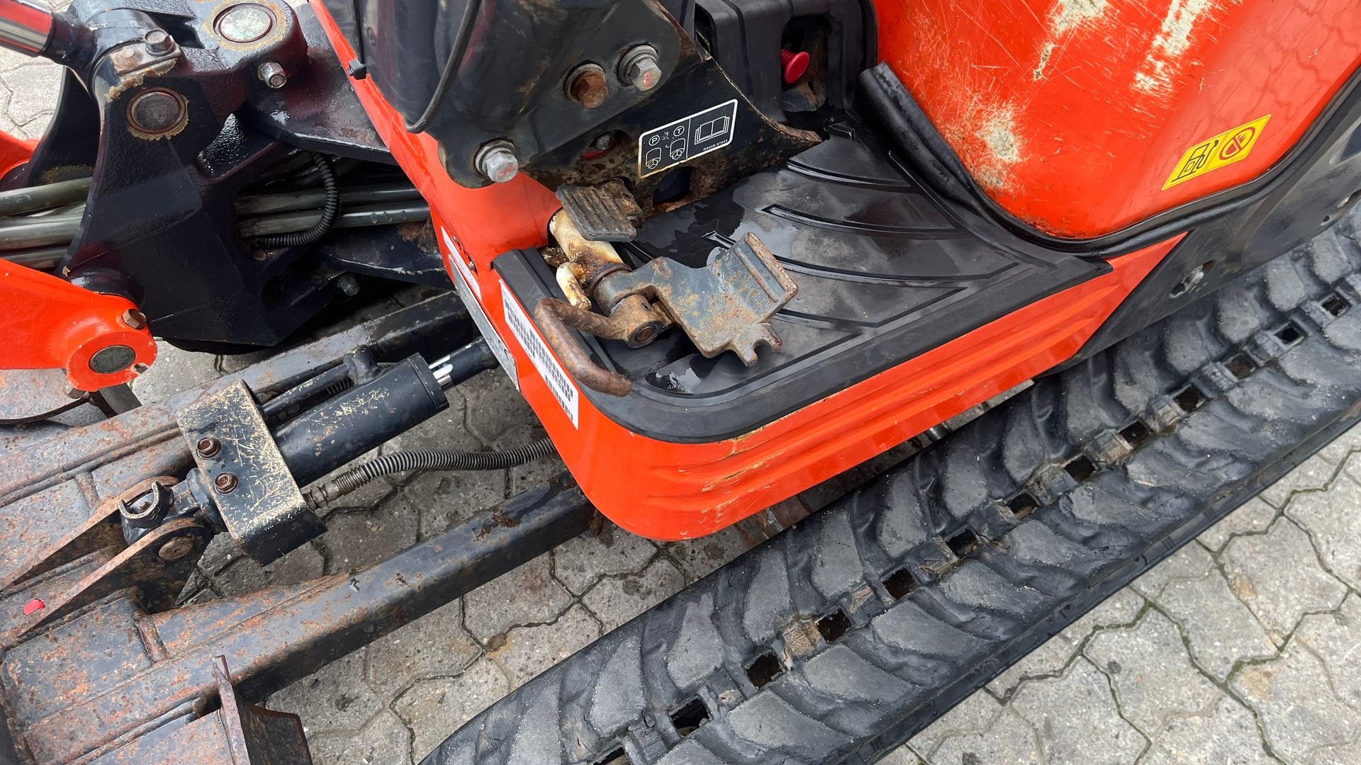 Kubota U10-3 SL med udskudsarm