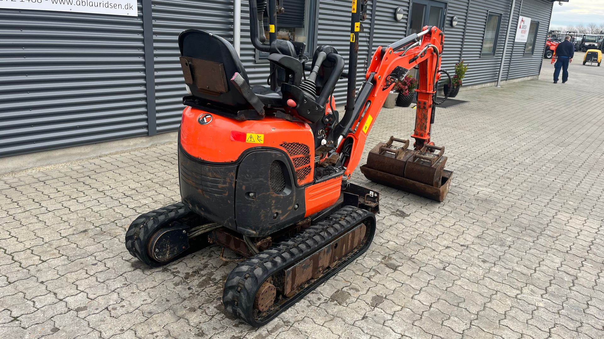 Kubota U10-3 SL med udskudsarm