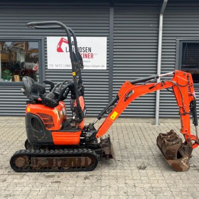 Kubota U10-3 SL med udskudsarm