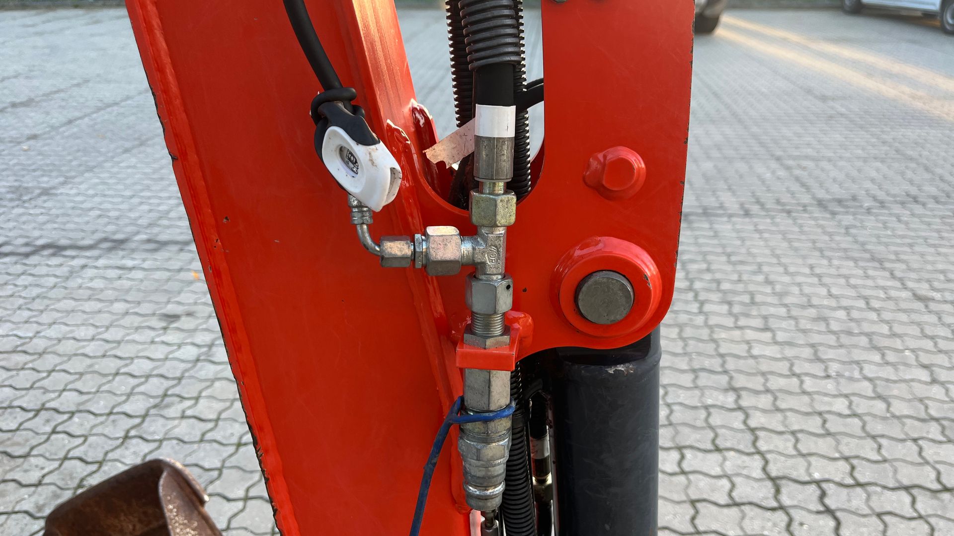 Kubota KX019-4 Tiltman med Hydraulisk skovl skifte