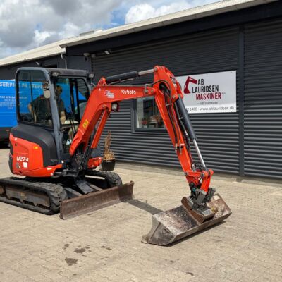 Kubota U27-4 Tiltman og planerskovl