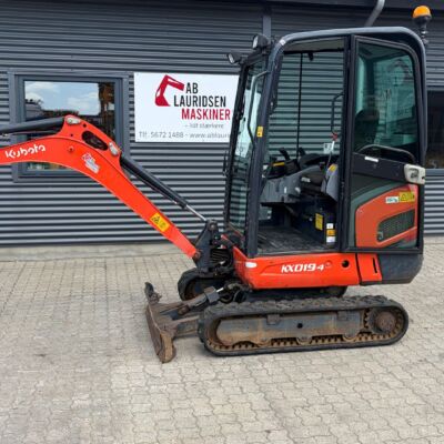 Kubota KX019-4 MH30 skifte