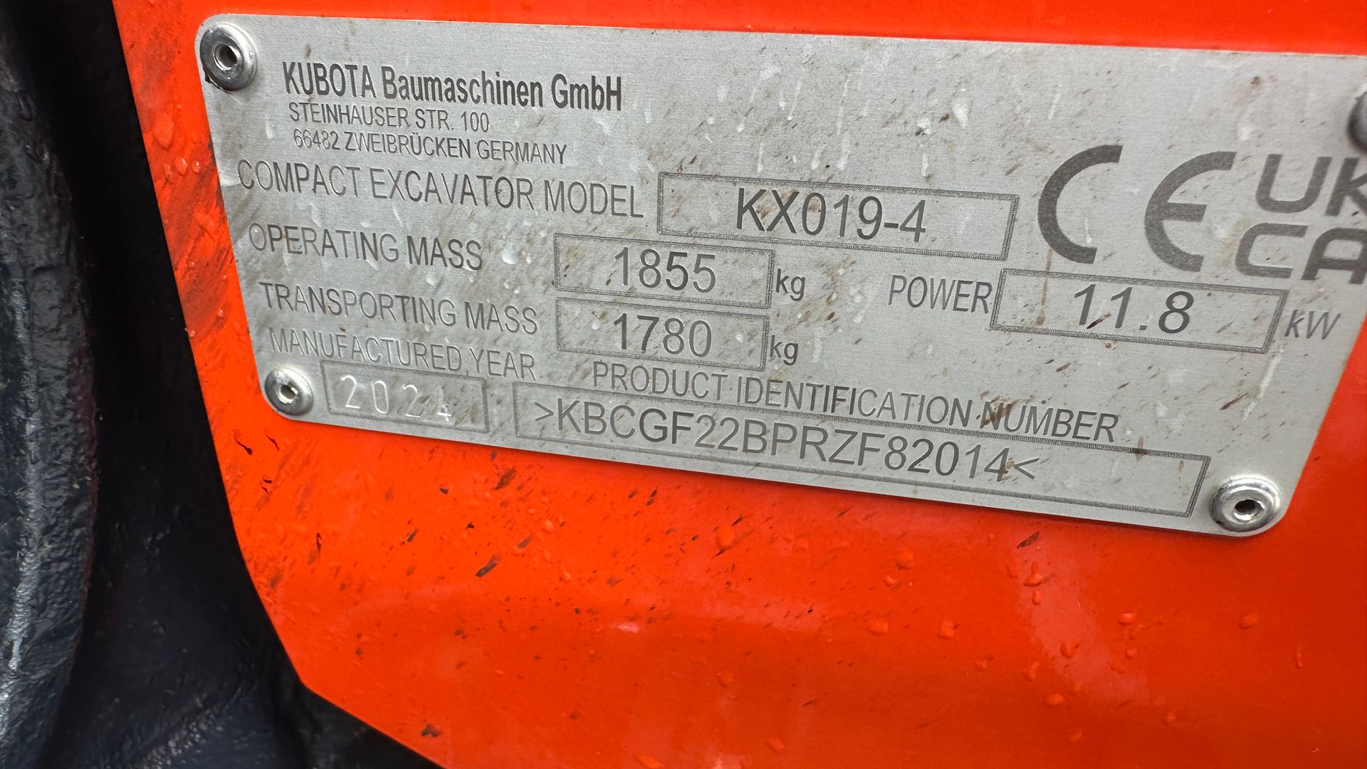 Kubota KX019-4