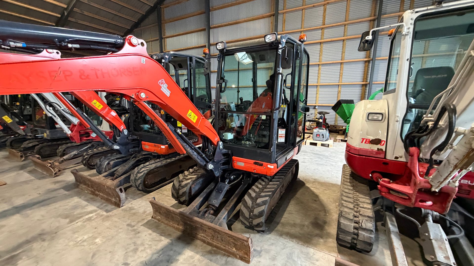 Kubota kx027-4 Kubota KX027-4 minigraver - Årgang 2021 - 3073 timer - m/ Compacttilt