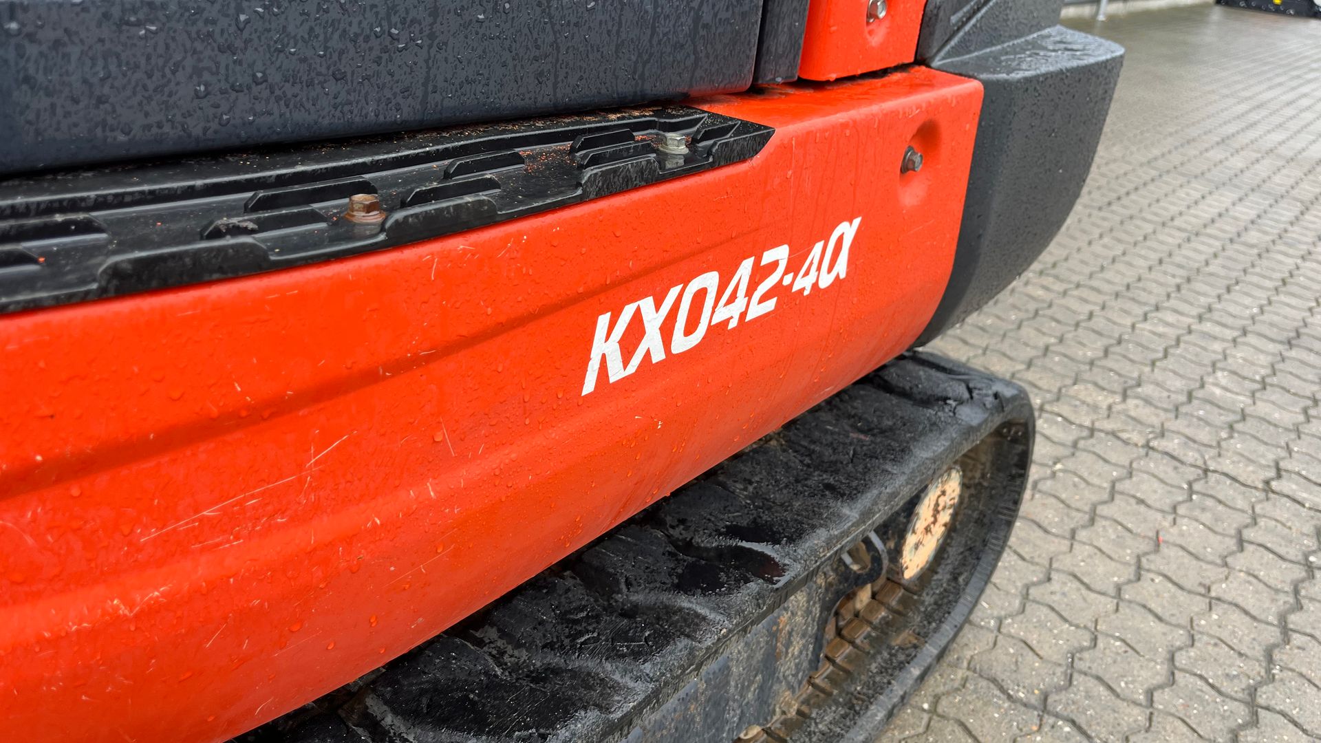 Kubota Kx042-4 Hydraulisk skovlskifte