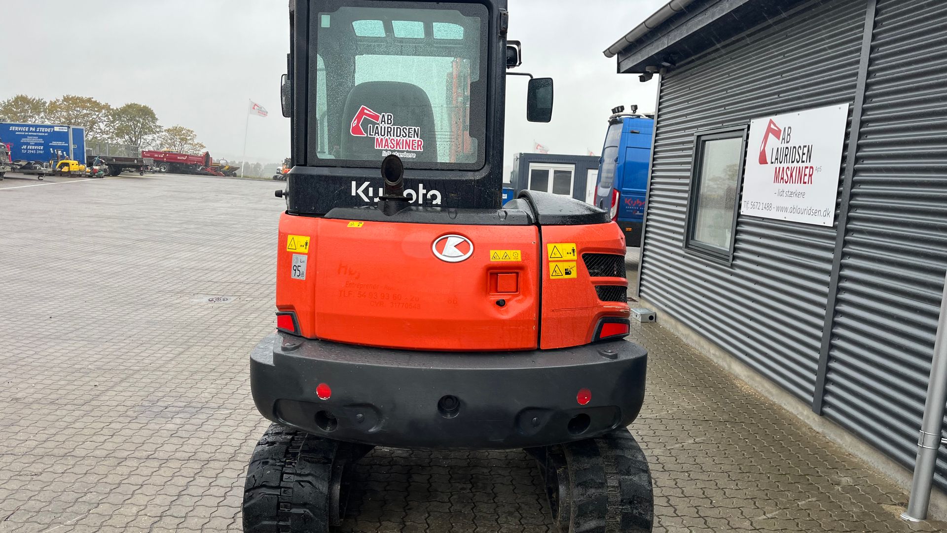 Kubota Kx042-4 Hydraulisk skovlskifte