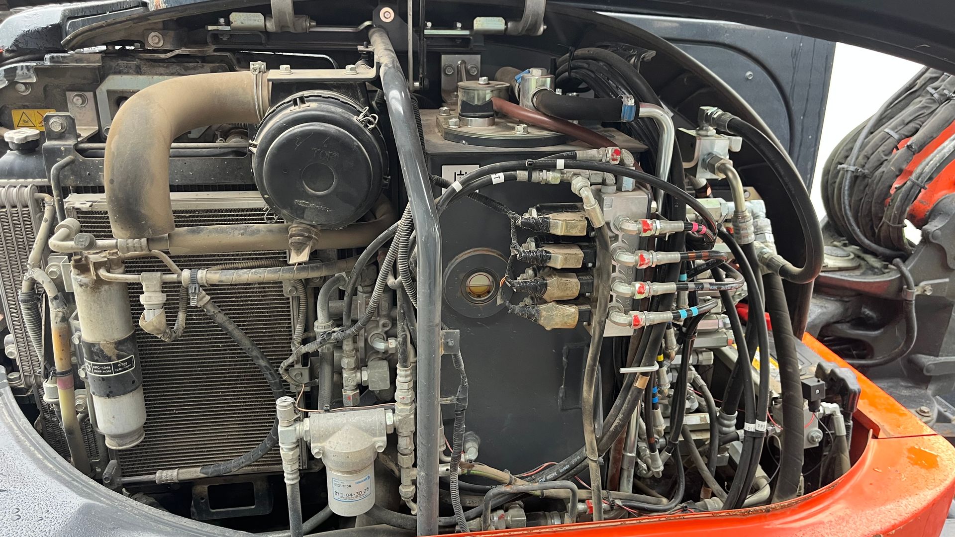 Kubota Kx042-4 Hydraulisk skovlskifte