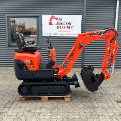 Kubota U10 EL Elektrisk minigraver med udskudsarm