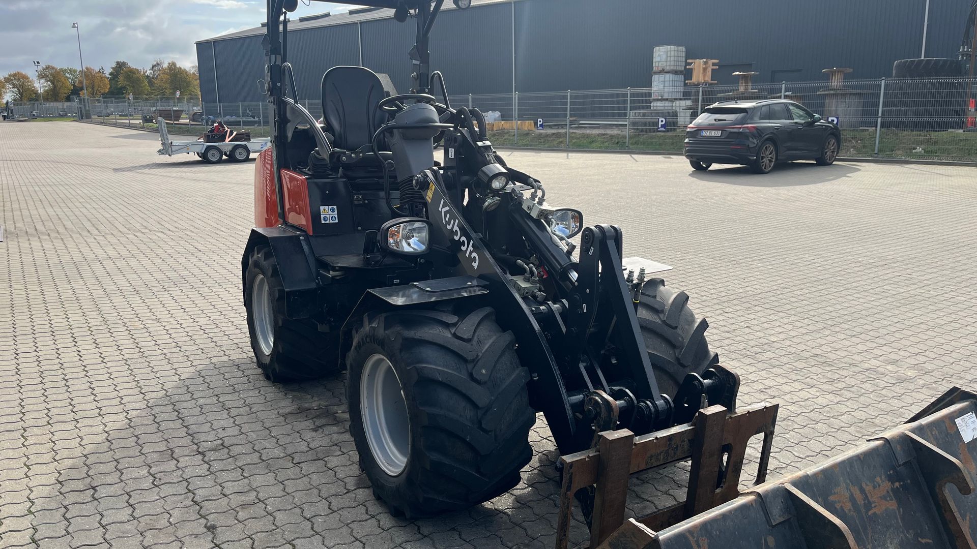 Kubota RT280-2 Skovl og gafler