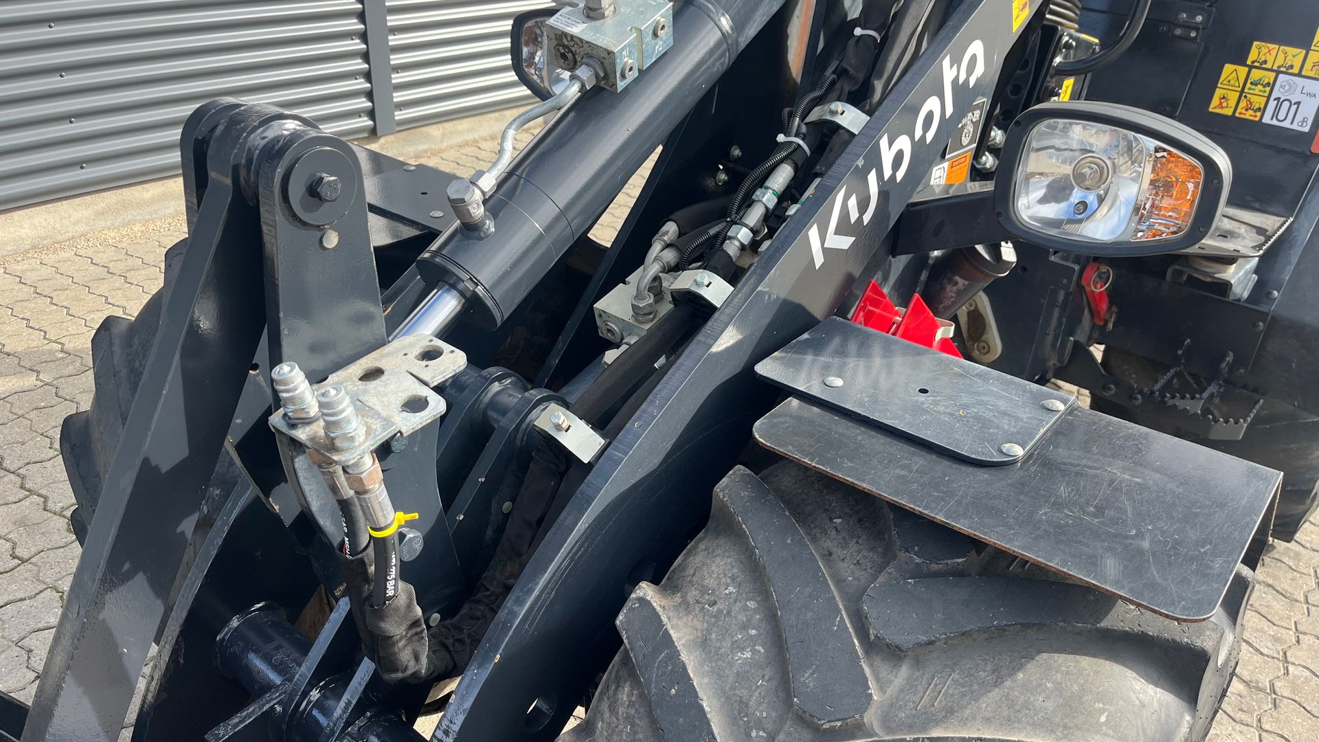 Kubota RT280-2 Skovl og gafler