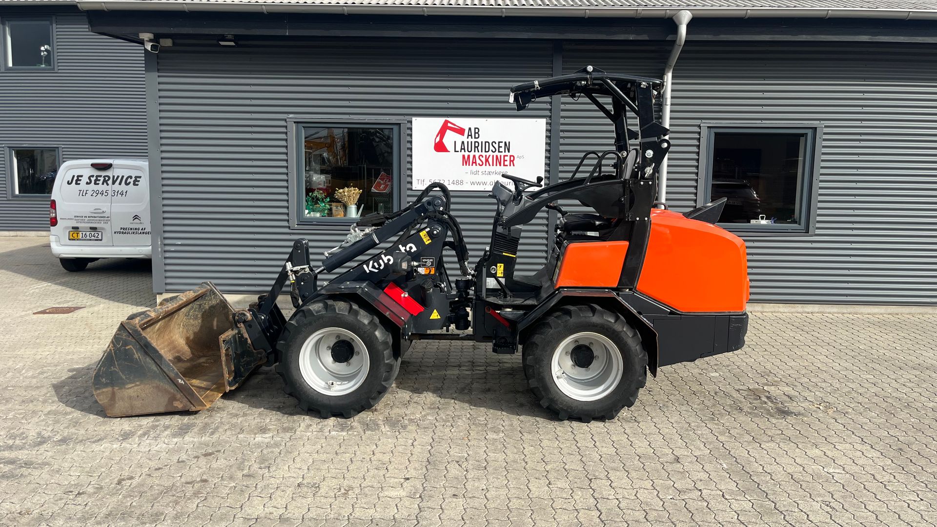 Kubota RT280-2 Skovl og gafler