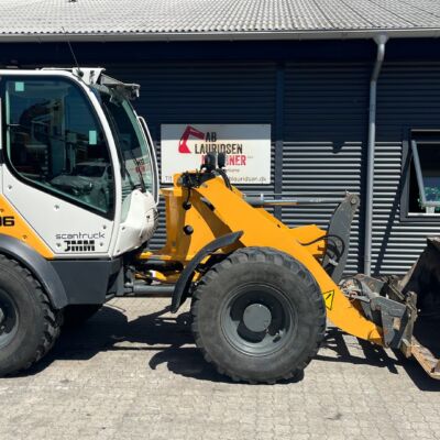 Liebherr L506 4,3tons Læsser Med Skovl Og Gafler