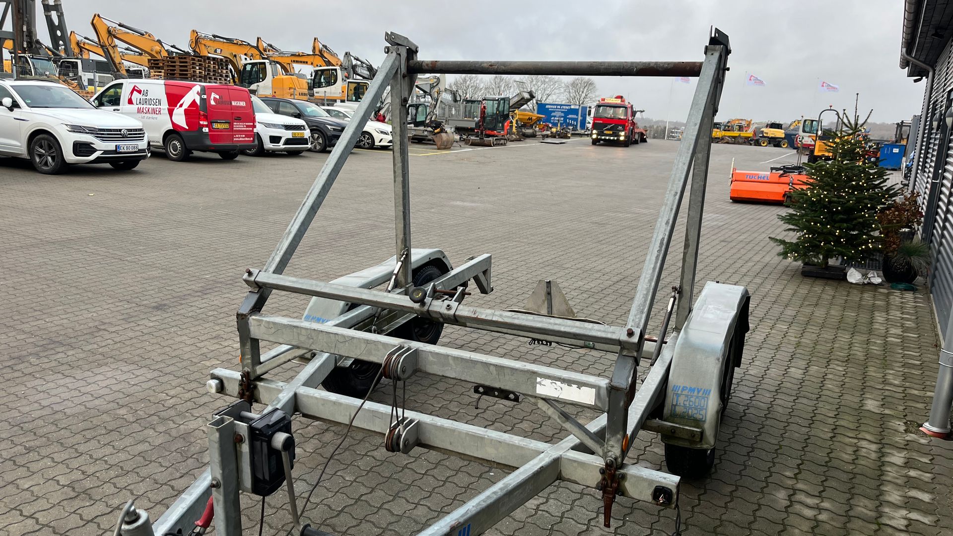 PMV 2600 2600kg kabeltrailer