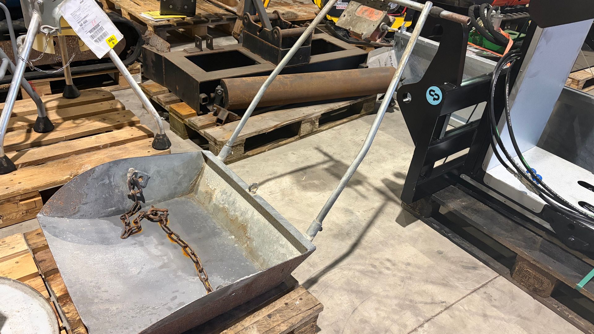 Putzmeister M740 DHBS Slidlagspumpe - (Topmodel med skovl og treben) + ca. 100 m slange