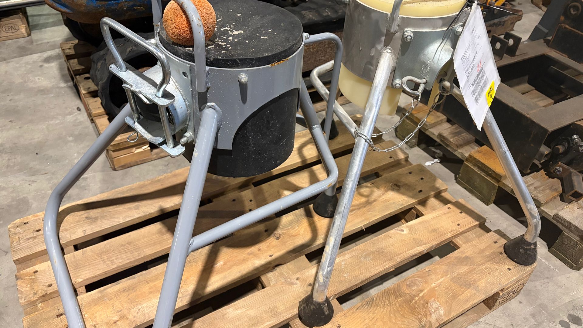 Putzmeister M740 DHBS Slidlagspumpe - (Topmodel med skovl og treben) + ca. 100 m slange