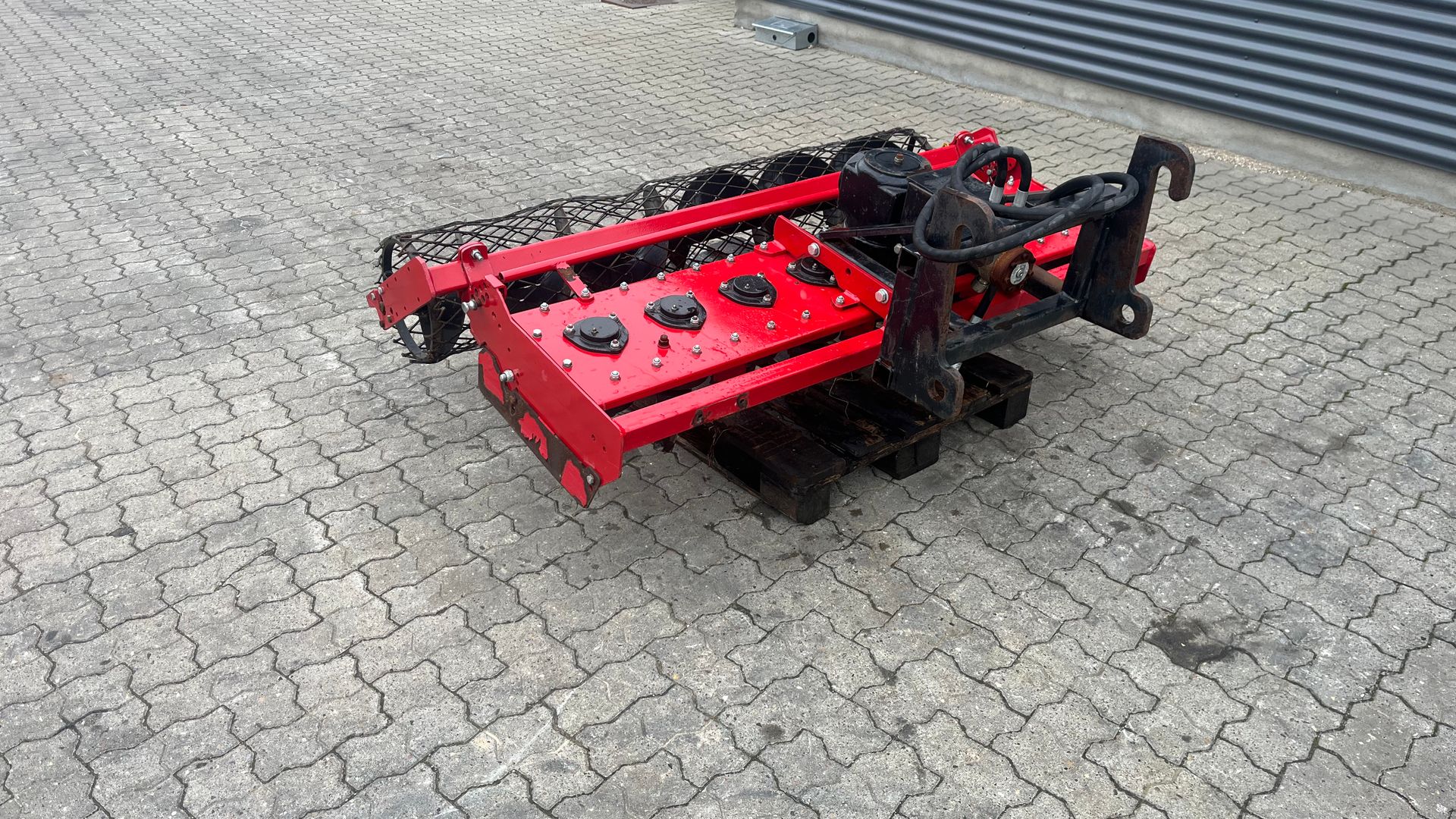 - - - 165cm Hydraulisk rotorharve til minilæsser