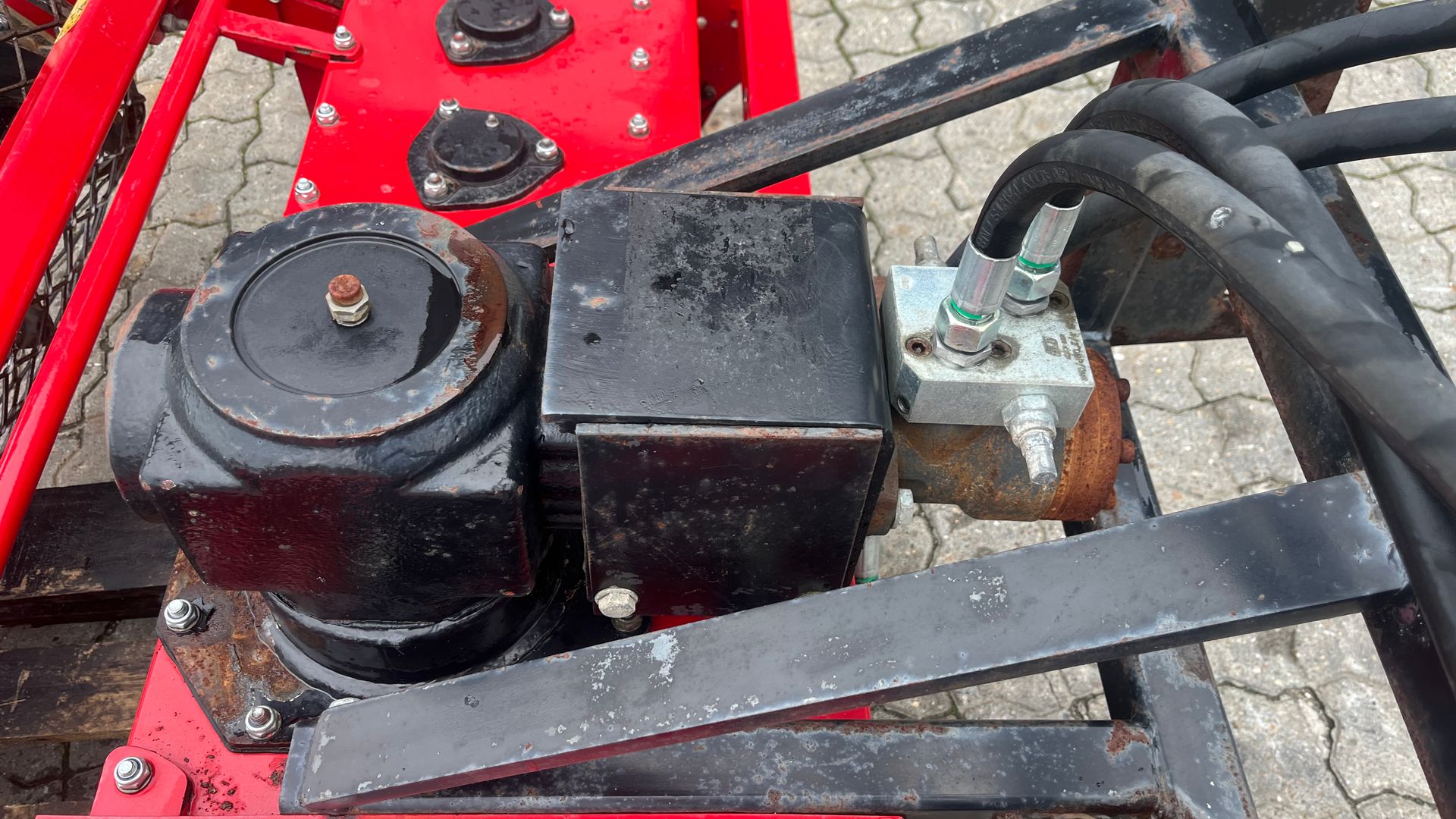 - - - 165cm Hydraulisk rotorharve til minilæsser