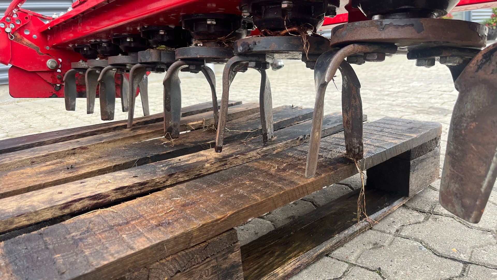 - - - 165cm Hydraulisk rotorharve til minilæsser