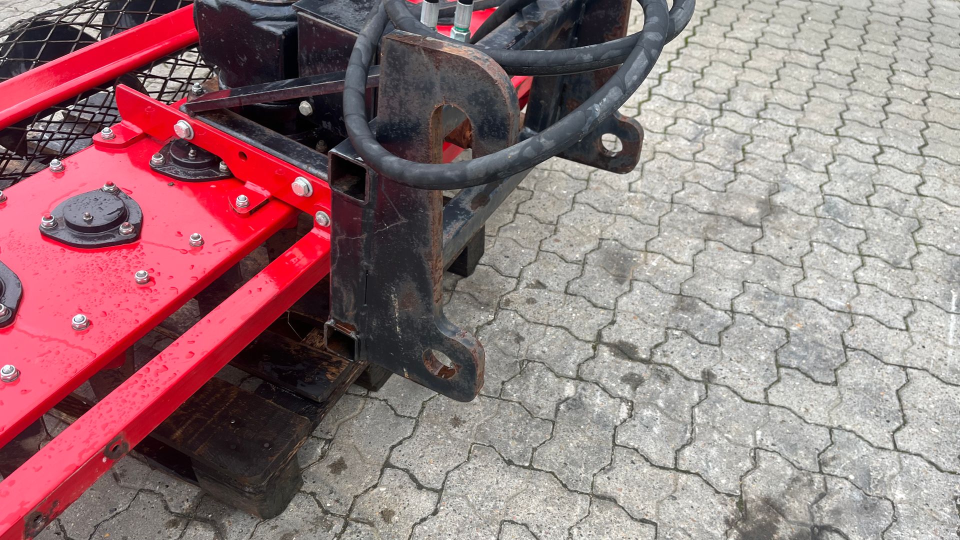 - - - 165cm Hydraulisk rotorharve til minilæsser