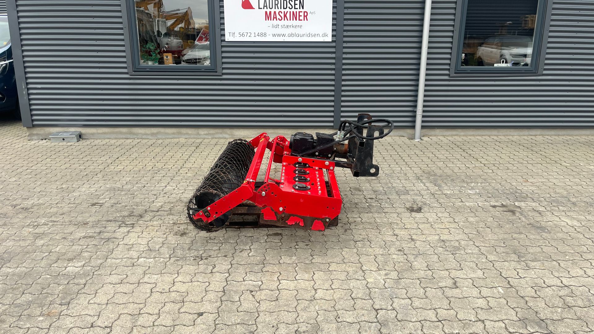 - - - 165cm Hydraulisk rotorharve til minilæsser