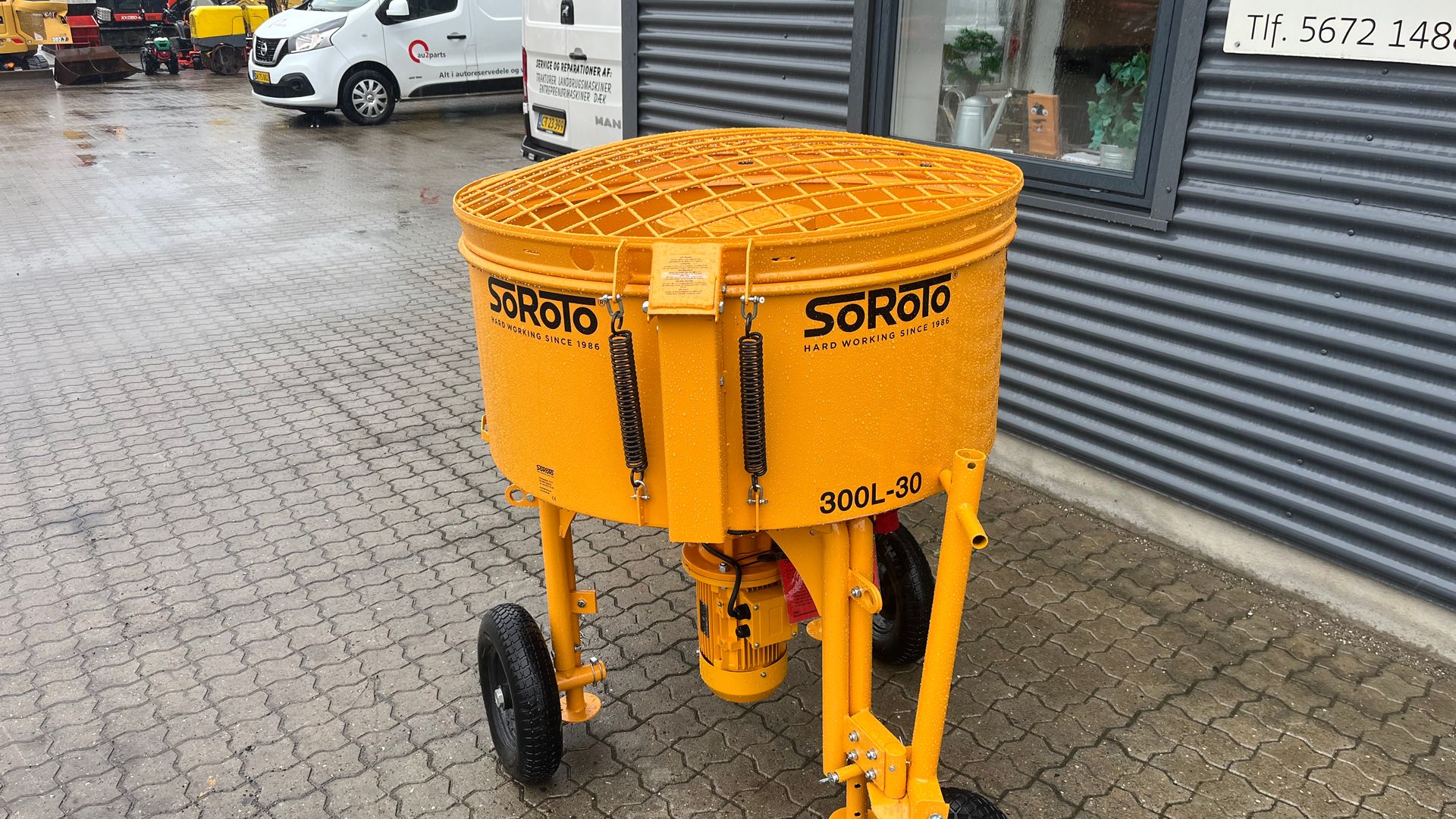 Soroto Betonblander 300l Tvangsblander NY