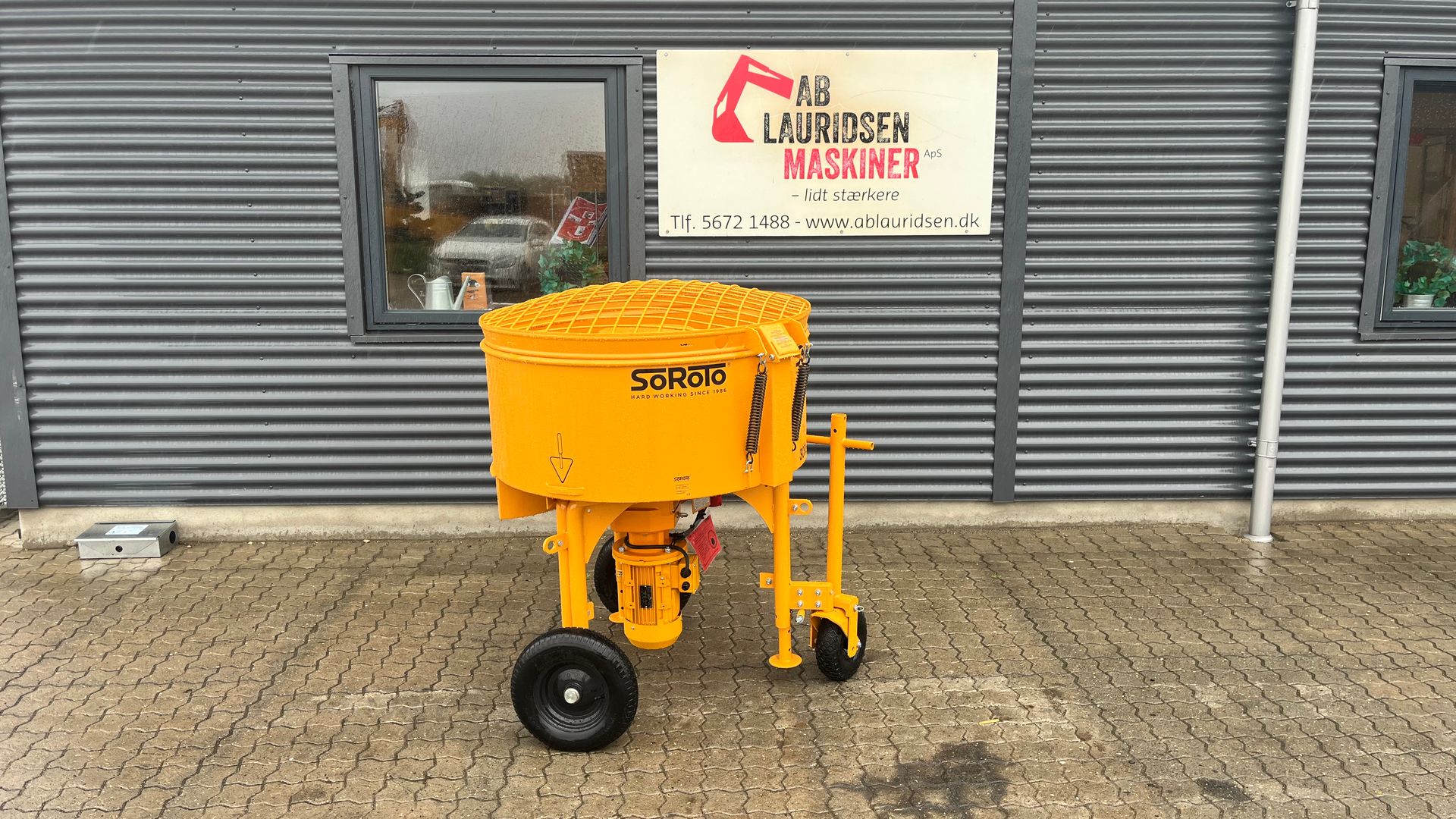 Soroto Betonblander 300l Tvangsblander NY
