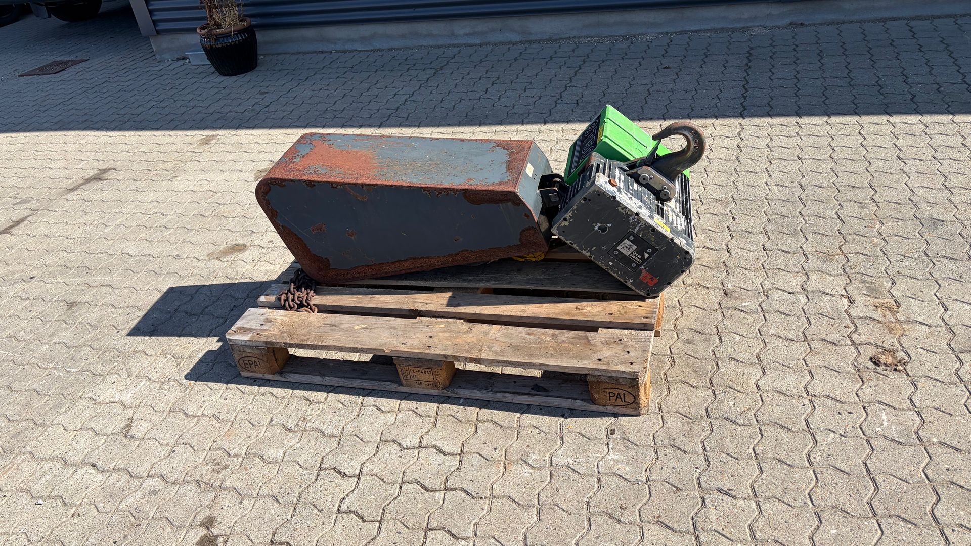 Stahl ST50 Kraftig STAHL ST50 Kædetalje - 2.500 kg (50m løft)