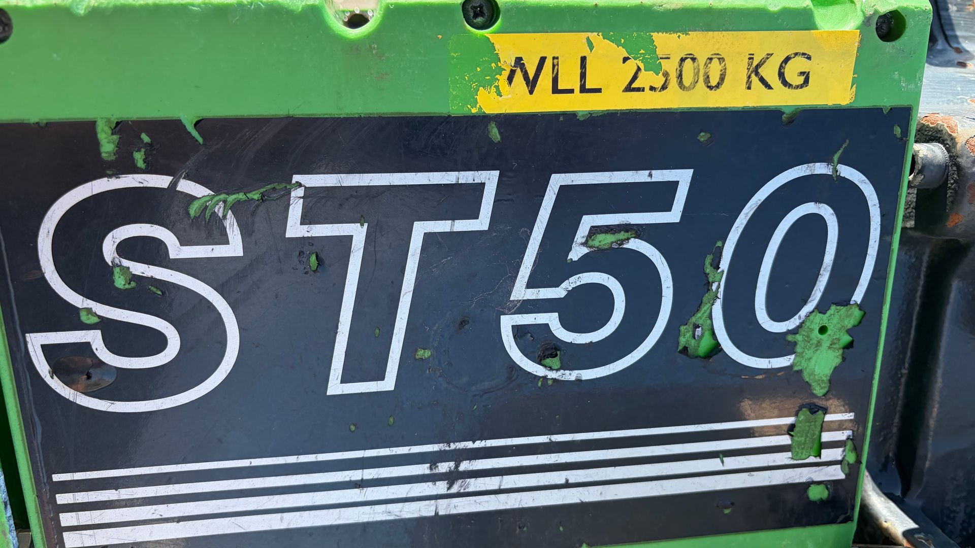 Stahl ST50 Kraftig STAHL ST50 Kædetalje - 2.500 kg (50m løft)