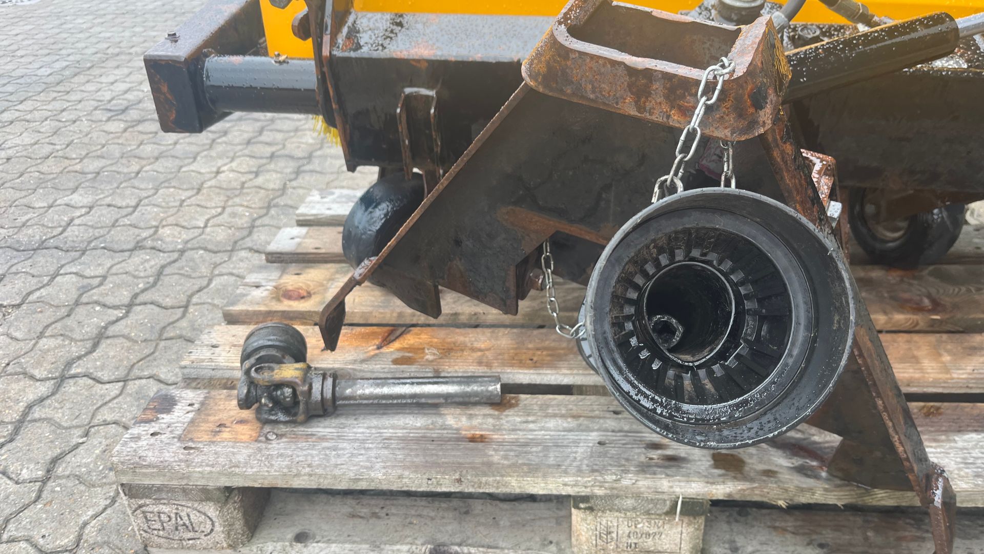 Stensballe ff1200 ff1200 mekanisk kost med hydraulisk sving