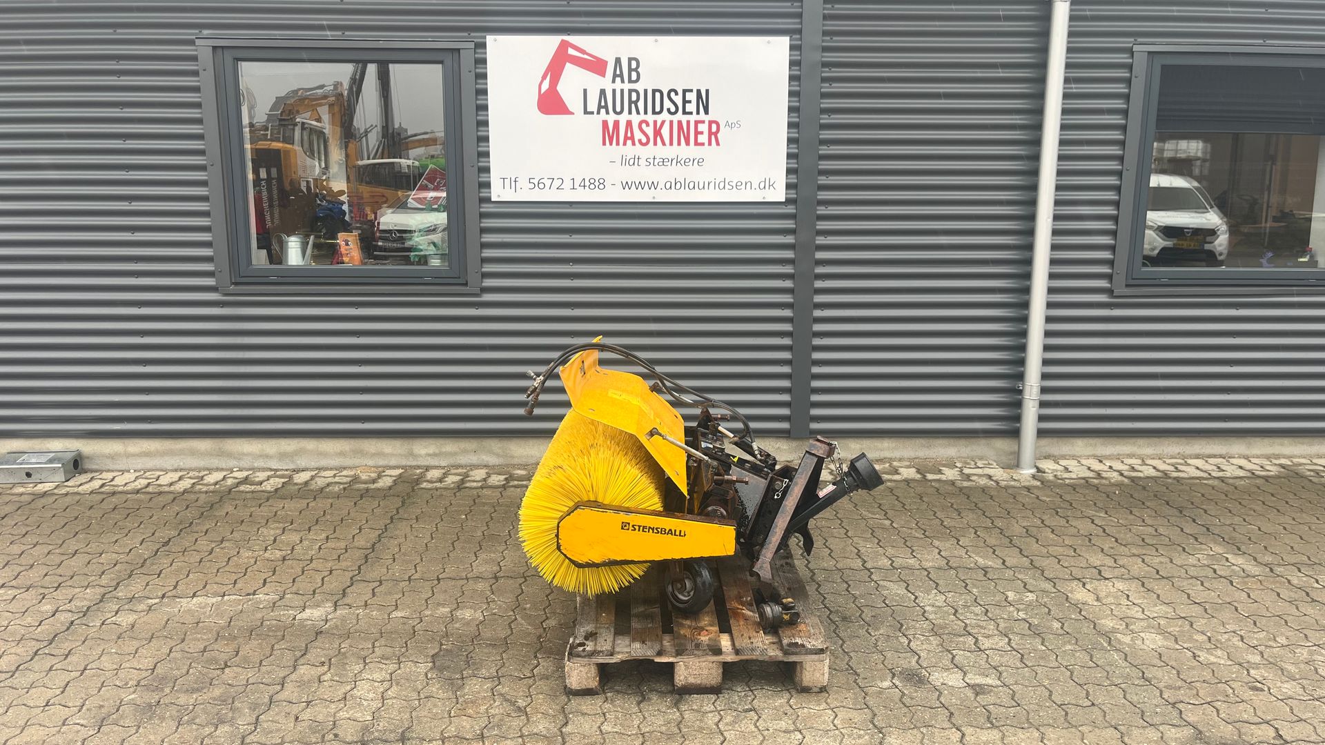 Stensballe ff1200 ff1200 mekanisk kost med hydraulisk sving