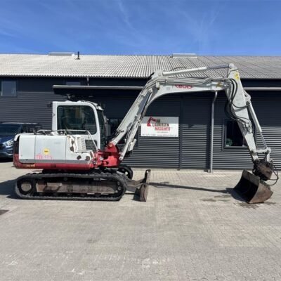 Takeuchi TB 175 Hydraulisk Hydrema Fæste + Kipbar Planerskovl