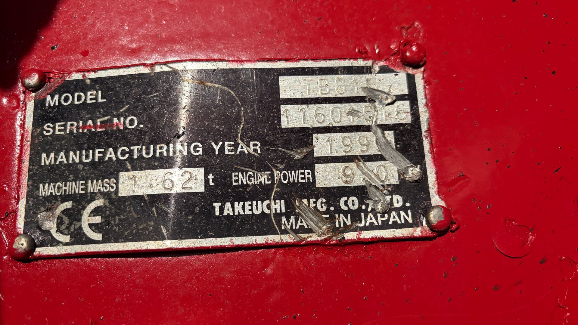 Takeuchi TB016 El-minigraver - Perfekt til indendørs arbejde