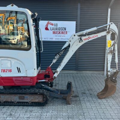 Takeuchi TB216 Hydraulisk hurtig skifte